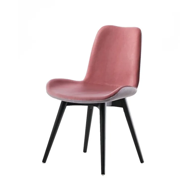 Dalia Midj ® Chaise confortable en tissu bicolore fabriquée en Italie