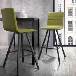 Diego Tabouret snack pivotant de fabrication italienne