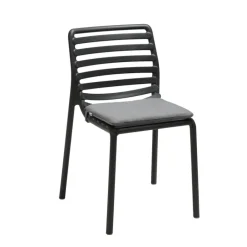 Doga bistrot Chaise de jardin design empilable sans accoudoirs de fabrication italienne