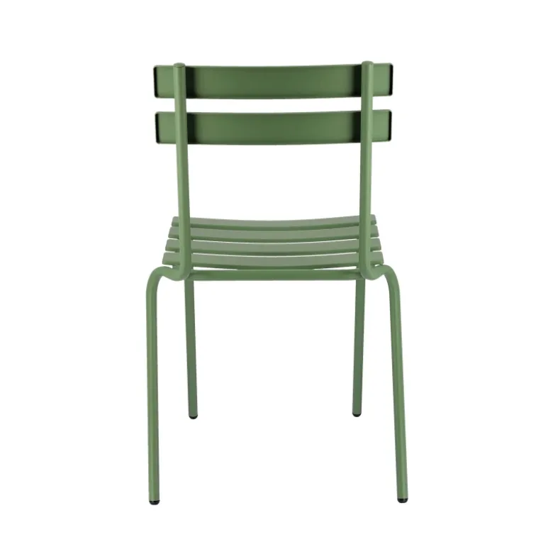 Eden Chaise de jardin française en métal empilable