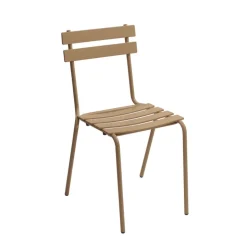 Eden Chaise de jardin française en métal empilable