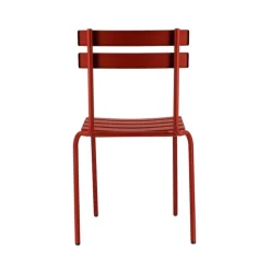 Eden Chaise de jardin française en métal empilable