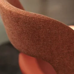 Evelyne Chaise moderne bimatière avec dossier ajouré