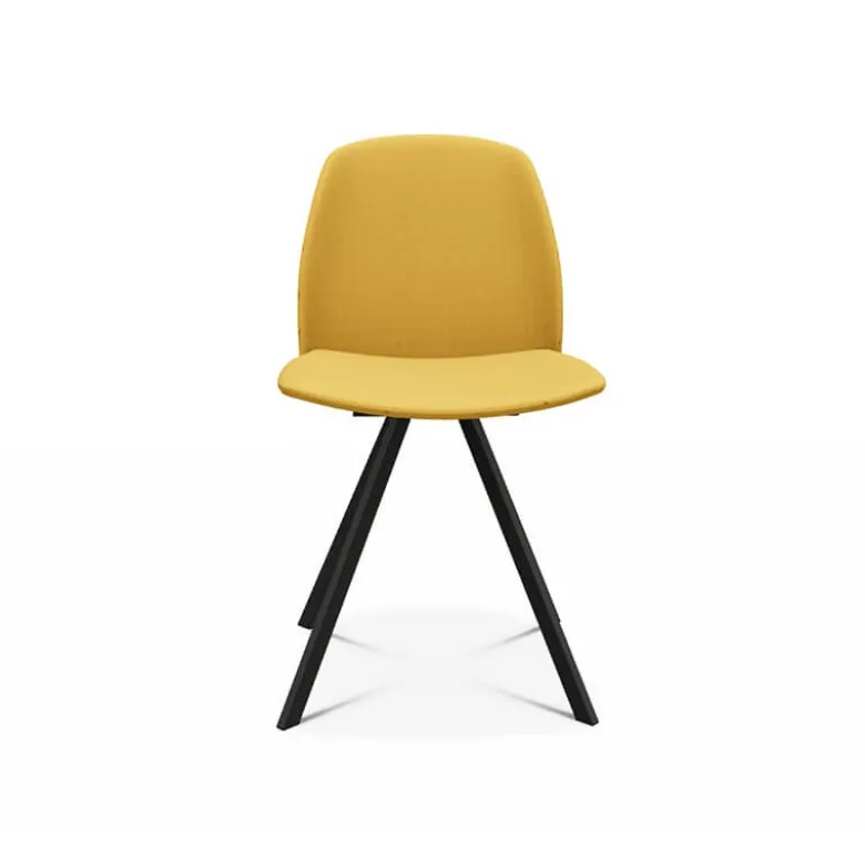 Fiona Chaise moderne en tissu de fabrication belge