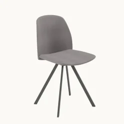 Fiona Chaise moderne en tissu de fabrication belge