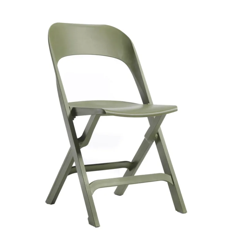 Flap Chaise de jardin pliante italienne en polypropylène