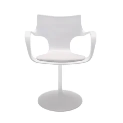 Flûte Sovet® Chaise design pivotante avec accoudoirs