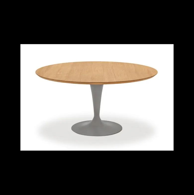 Flûte Sovet® Table ronde design plateau bois