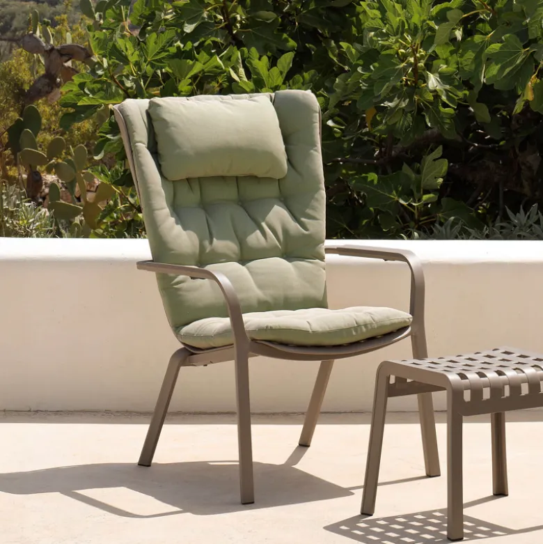 Folio Fauteuil de jardin réglable et empilable en polypropylène design