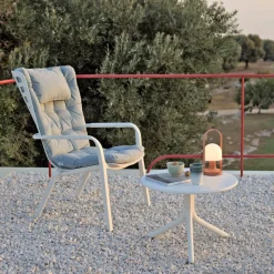 Folio Fauteuil de jardin réglable et empilable en polypropylène design