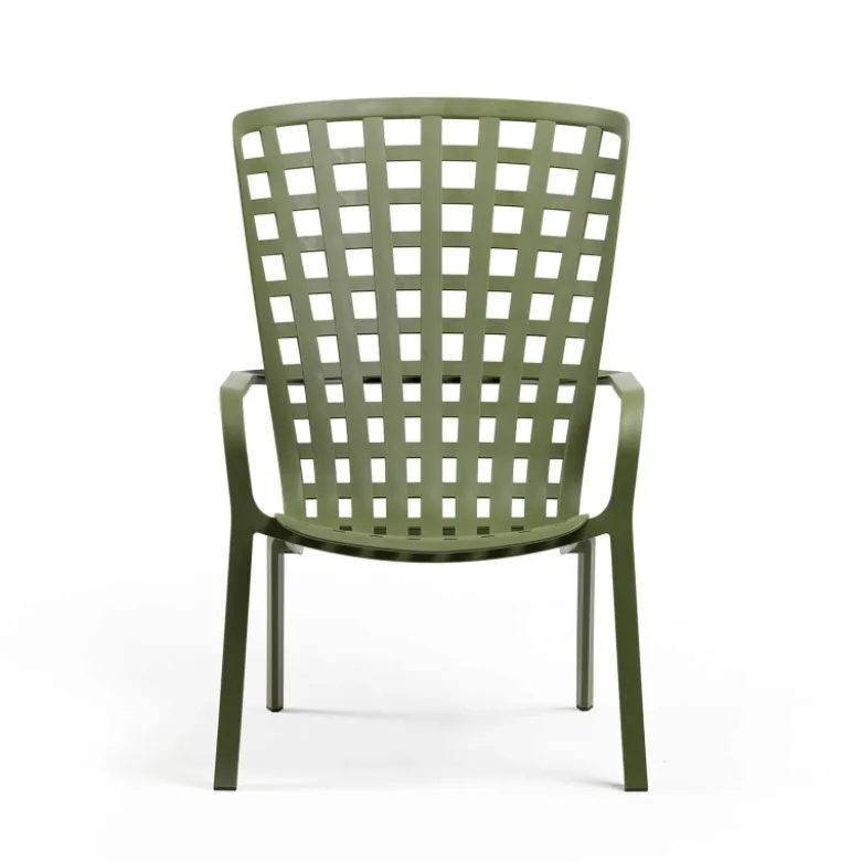 Folio Fauteuil de jardin réglable et empilable en polypropylène design