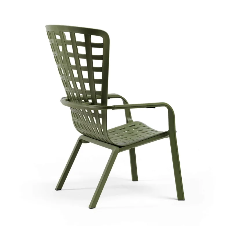 Folio Fauteuil design italien réglable et empilable en polypropylène