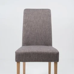 Gaby Mobitec® Chaise de salle à manger en tissu et bois massif