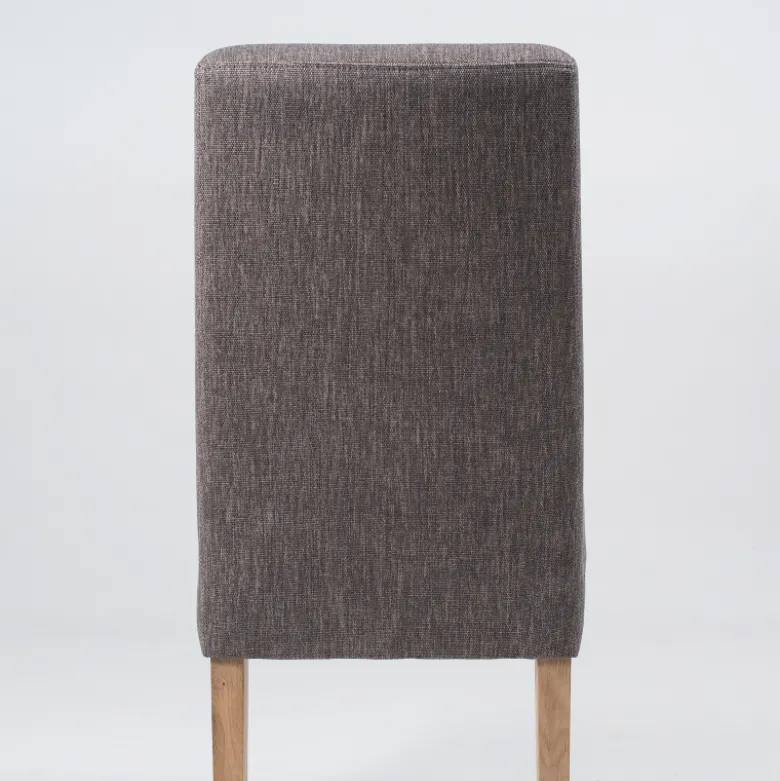 Gaby Mobitec® Chaise de salle à manger en tissu et bois massif