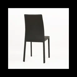 Giada Chaise de salle à manger en croûte de cuir