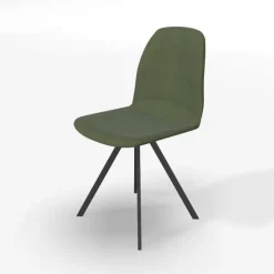 Girona Chaise pivotante en tissu