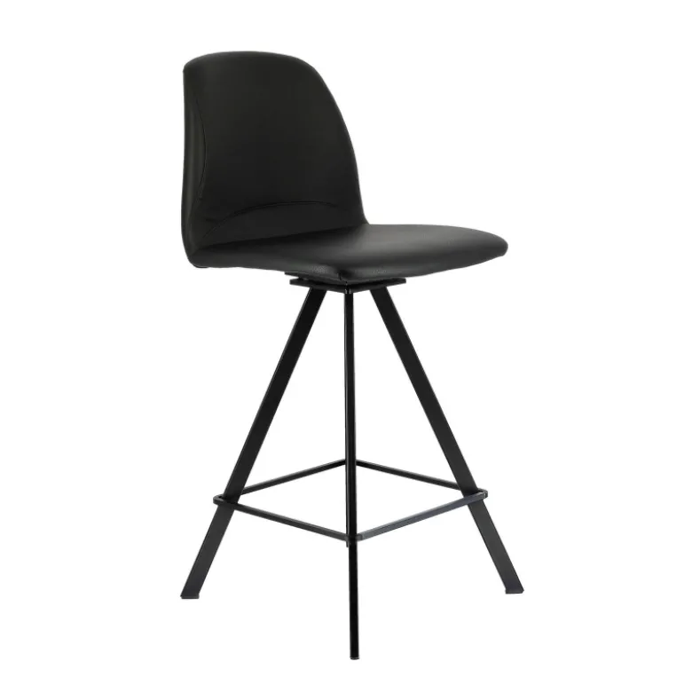 Girona Tabouret snack pivotant moderne en simili