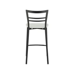 Go Clip Connubia® Tabouret snack contemporain en métal et multiplis bois