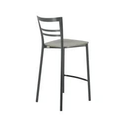 Go Clip Connubia® Tabouret snack contemporain en métal et multiplis bois