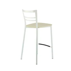 Go Clip Connubia® Tabouret snack contemporain en métal et multiplis bois