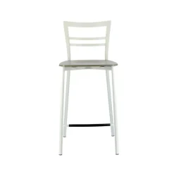 Go Clip Connubia® Tabouret snack contemporain en métal et multiplis bois