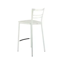 Go Clip Connubia® Tabouret snack contemporain en métal et multiplis bois