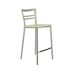 Go Clip Connubia® Tabouret snack contemporain en métal et multiplis bois