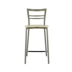 Go Clip Connubia® Tabouret snack contemporain en métal et multiplis bois