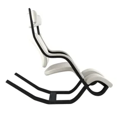 Gravity Varier® Fauteuil de relaxation en tissu et bois