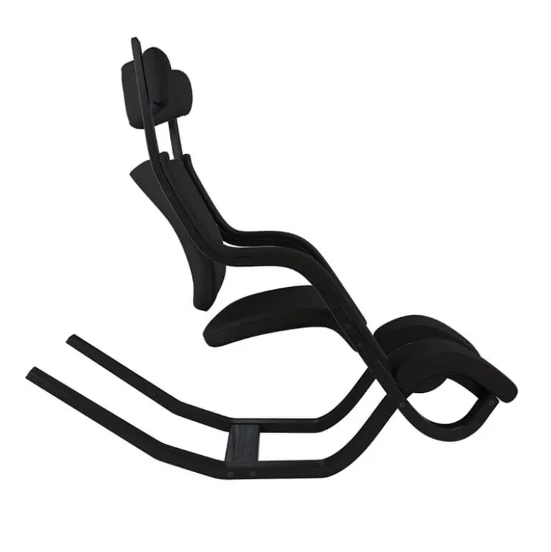 Gravity Varier® Fauteuil de relaxation en tissu et bois