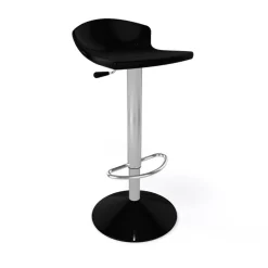 Guliver Tabouret italien réglable en hauteur et pivotant en technopolymère et métal chromé