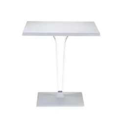 Ice Table carrée en polycarbonate et stratifié