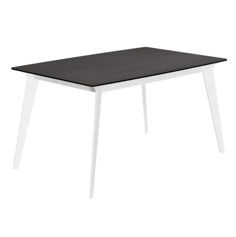 Infiné Table de salle à manger en céramique extensible