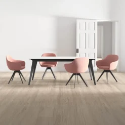 Infiné Table de salle à manger plateau en céramique