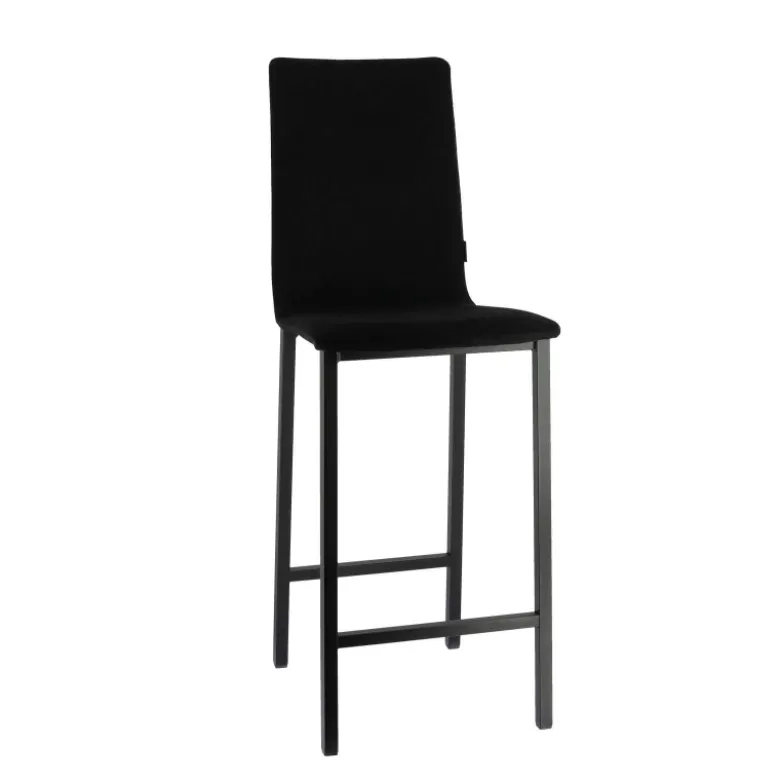 Koko Mobliberica® Tabouret snack en tissu dossier haut