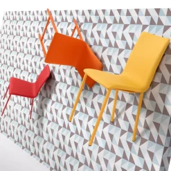 Koko Moblibérica® Chaise contemporaine rembourrée espagnole en simili