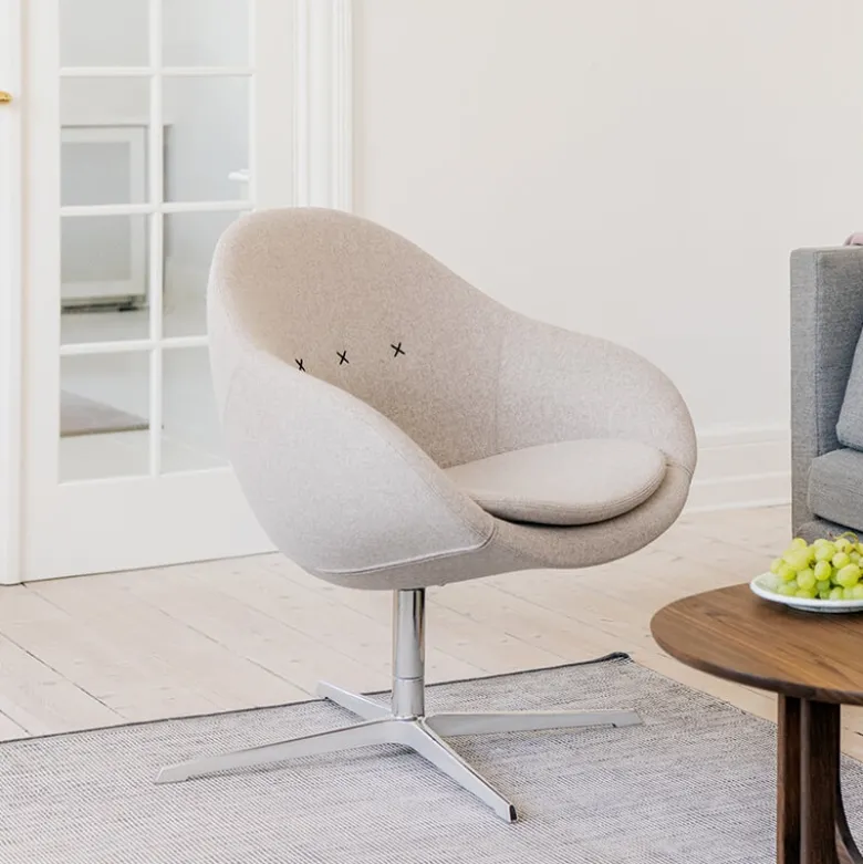 Kokon club Varier® Fauteuil pivotant confortable en tissu design
