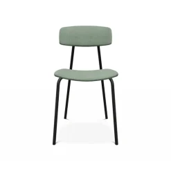 Lazio Chaise en tissu de style rétro fabriquée en Belgique