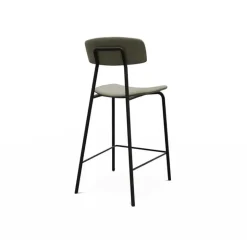 Lazio Tabouret snack de style vintage en tissu fabriqué en Belgique