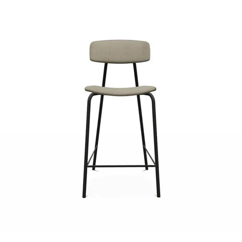 Lazio Tabouret snack de style vintage en tissu fabriqué en Belgique