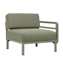 Maximo elemento Fauteuil de jardin équipé d'un accoudoir configurable