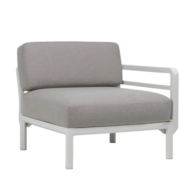 Maximo elemento Fauteuil de jardin équipé d'un accoudoir configurable