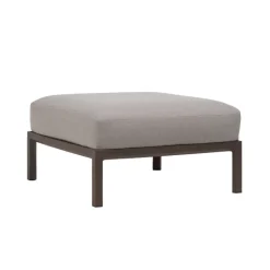 Maximo Pouf de jardin en polypropylène et tissu