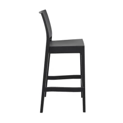Maya Tabouret de bar empilable en polypropylène
