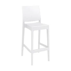 Maya Tabouret de bar empilable en polypropylène