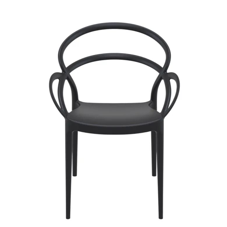 Mila Fauteuil de jardin design en polypropylène