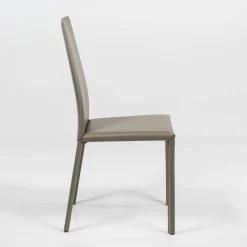 Monica Chaise de séjour italienne en croûte de cuir