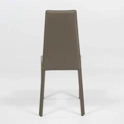 Monica Chaise de séjour italienne en croûte de cuir