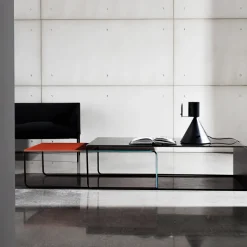 Nido Sovet® Table basse gigogne en verre