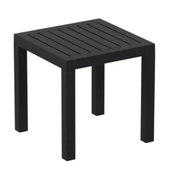 Ocean Side Table basse d’appoint carrée en résine pour jardin